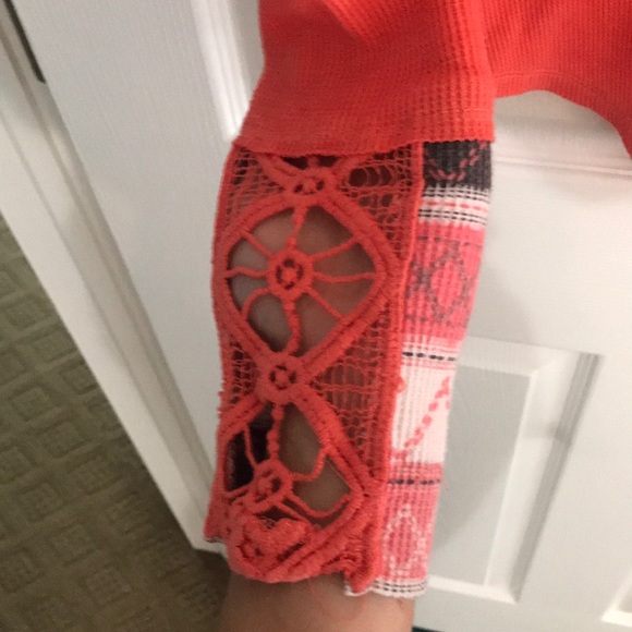 Love On a Hanger long sleeve, waffle, swoop neck - Picture 3 of 4